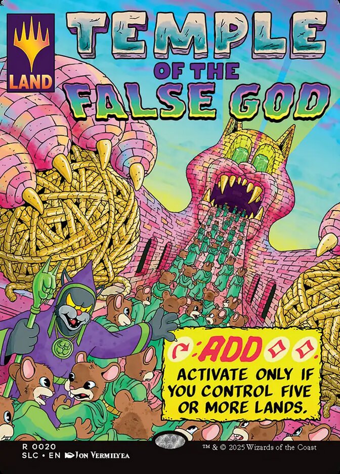 Temple of the False God