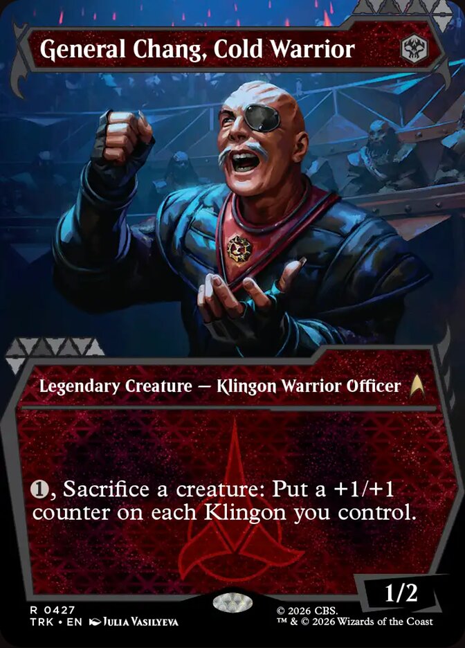 General Chang, Cold Warrior