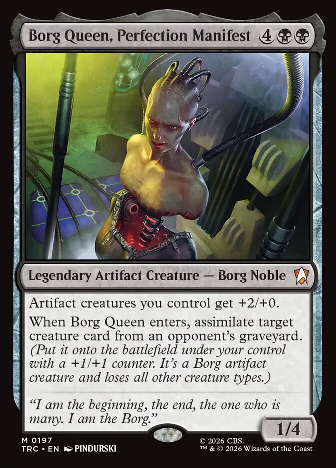 Borg Queen, Perfection Manifest