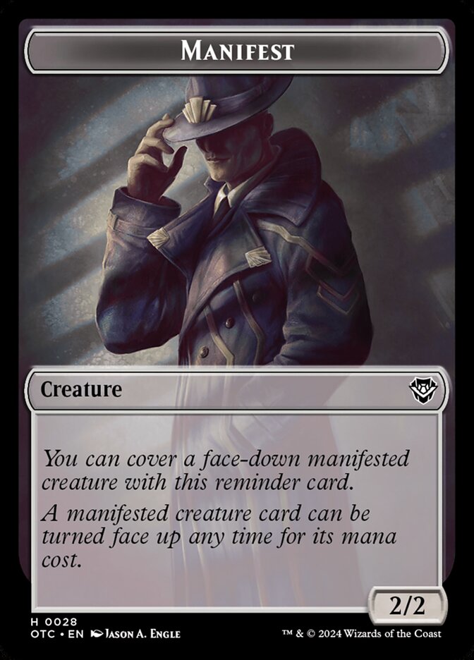Manifest // Eldrazi Scion